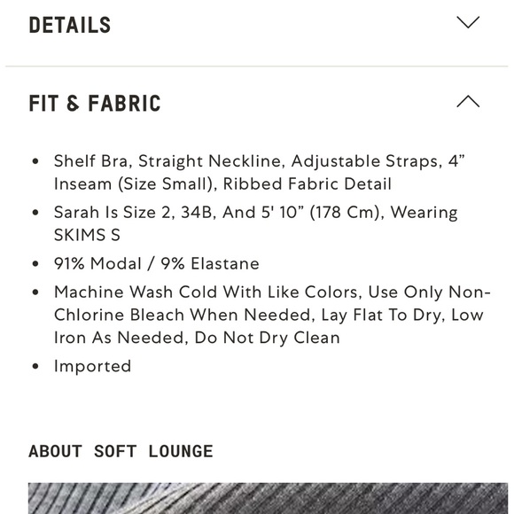 Skims Soft lounge Onesie - Picture 5 of 7